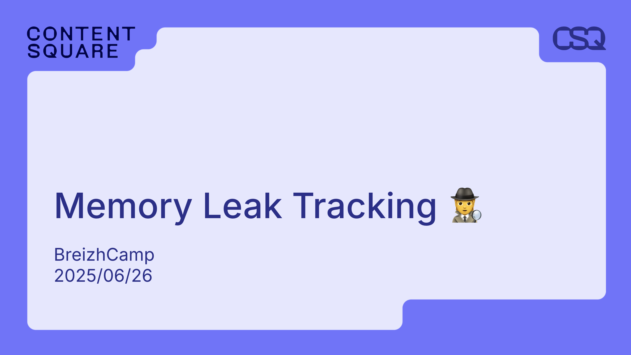 Memory Leak Detection
